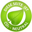 Gutscheine und Coupons - CO2 neutral