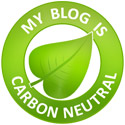 my blog is carbon neutral